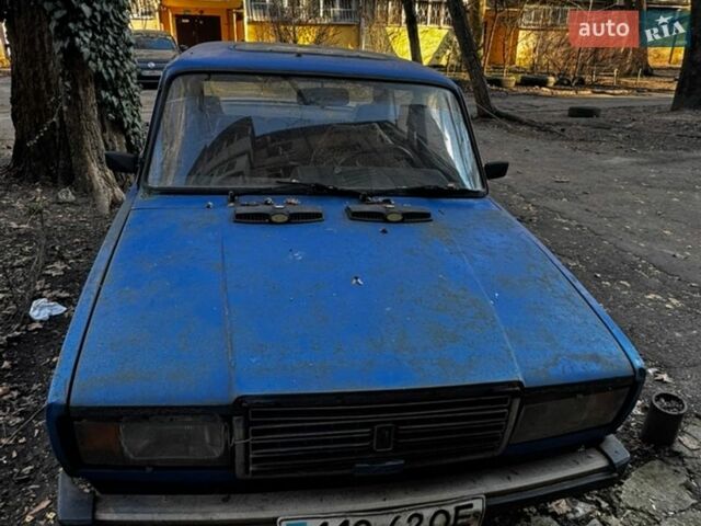 Синий ВАЗ 2105, объемом двигателя 1.3 л и пробегом 100 тыс. км за 456 $, фото 1 на Automoto.ua