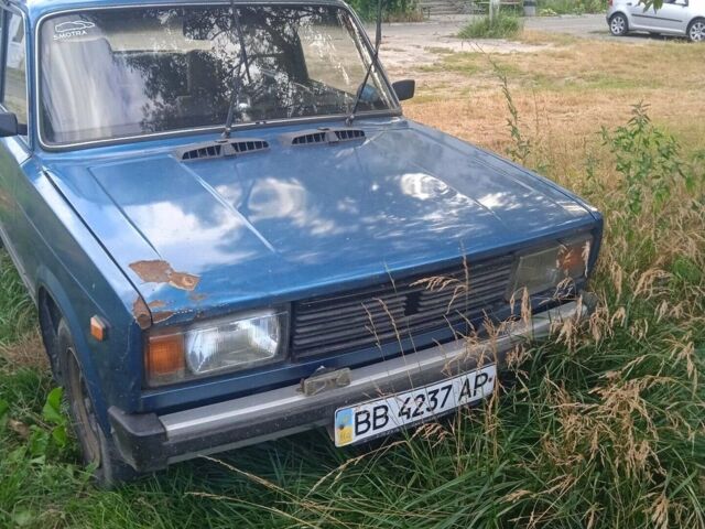 Синий ВАЗ 2105, объемом двигателя 1.5 л и пробегом 64 тыс. км за 680 $, фото 1 на Automoto.ua