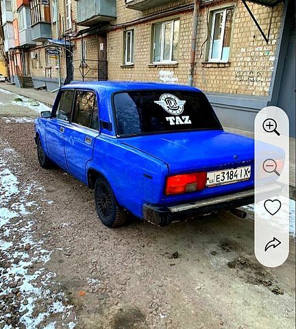 Синій ВАЗ 2105, об'ємом двигуна 15 л та пробігом 0 тис. км за 670 $, фото 1 на Automoto.ua