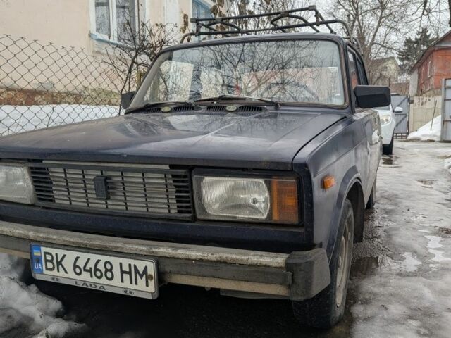 Синий ВАЗ 2105, объемом двигателя 1.3 л и пробегом 350 тыс. км за 350 $, фото 1 на Automoto.ua