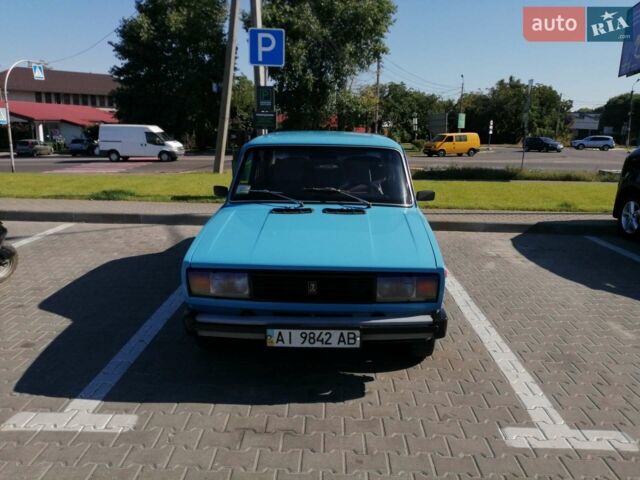 Синий ВАЗ 2105, объемом двигателя 1.3 л и пробегом 530 тыс. км за 1200 $, фото 1 на Automoto.ua