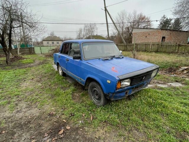 Синий ВАЗ 2105, объемом двигателя 1.5 л и пробегом 60 тыс. км за 154 $, фото 1 на Automoto.ua