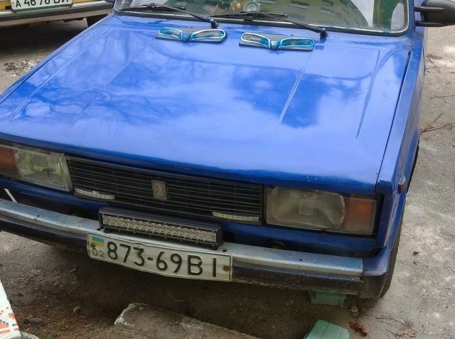 Синий ВАЗ 2105, объемом двигателя 13 л и пробегом 16 тыс. км за 624 $, фото 1 на Automoto.ua
