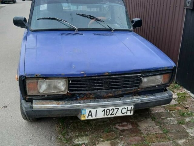 Синий ВАЗ 2105, объемом двигателя 1.5 л и пробегом 200 тыс. км за 179 $, фото 1 на Automoto.ua
