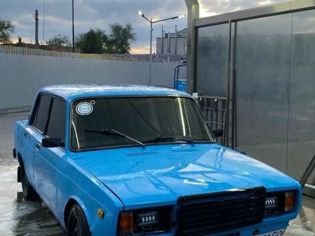 Синий ВАЗ 2105, объемом двигателя 1.7 л и пробегом 88 тыс. км за 750 $, фото 1 на Automoto.ua