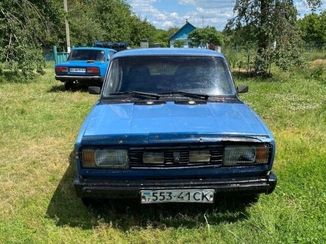 Синий ВАЗ 2105, объемом двигателя 5 л и пробегом 3 тыс. км за 448 $, фото 1 на Automoto.ua