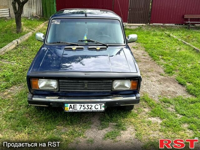 Синий ВАЗ 2105, объемом двигателя 1.5 л и пробегом 425 тыс. км за 450 $, фото 1 на Automoto.ua