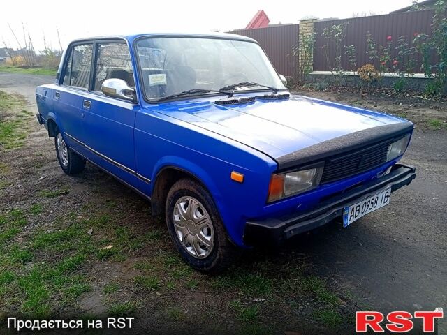 Синий ВАЗ 2105, объемом двигателя 1.3 л и пробегом 55 тыс. км за 599 $, фото 1 на Automoto.ua