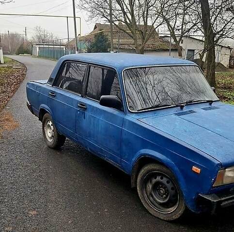 Синий ВАЗ 2105, объемом двигателя 1.3 л и пробегом 58 тыс. км за 500 $, фото 1 на Automoto.ua