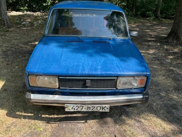 Синий ВАЗ 2105, объемом двигателя 1 л и пробегом 58 тыс. км за 480 $, фото 1 на Automoto.ua