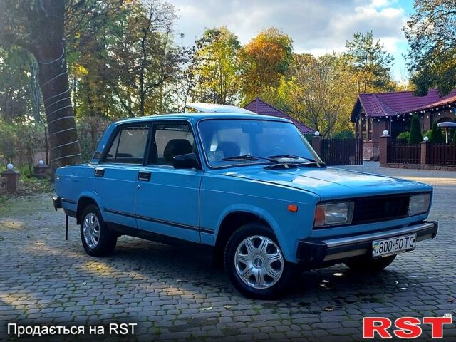Синий ВАЗ 2105, объемом двигателя 1.3 л и пробегом 150 тыс. км за 620 $, фото 1 на Automoto.ua
