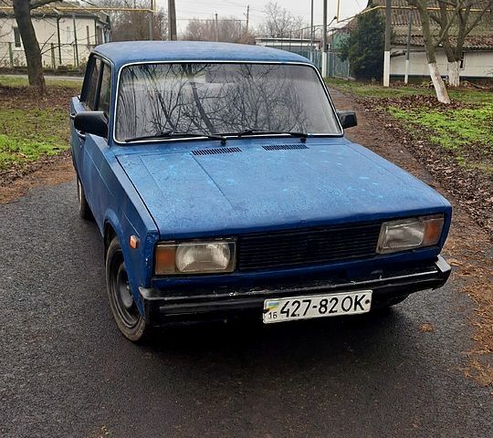 Синий ВАЗ 2105, объемом двигателя 1.3 л и пробегом 58 тыс. км за 500 $, фото 1 на Automoto.ua