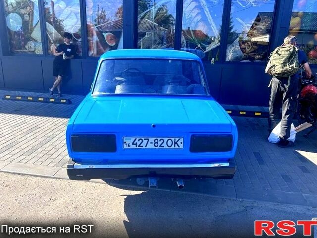 Синий ВАЗ 2105, объемом двигателя 1.3 л и пробегом 200 тыс. км за 380 $, фото 1 на Automoto.ua