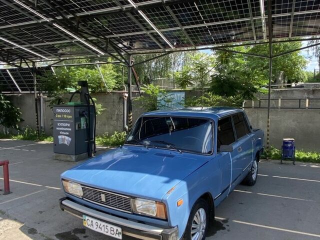Синий ВАЗ 2105, объемом двигателя 1.5 л и пробегом 90 тыс. км за 425 $, фото 1 на Automoto.ua