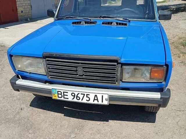 Синий ВАЗ 2105, объемом двигателя 1.3 л и пробегом 100 тыс. км за 480 $, фото 1 на Automoto.ua