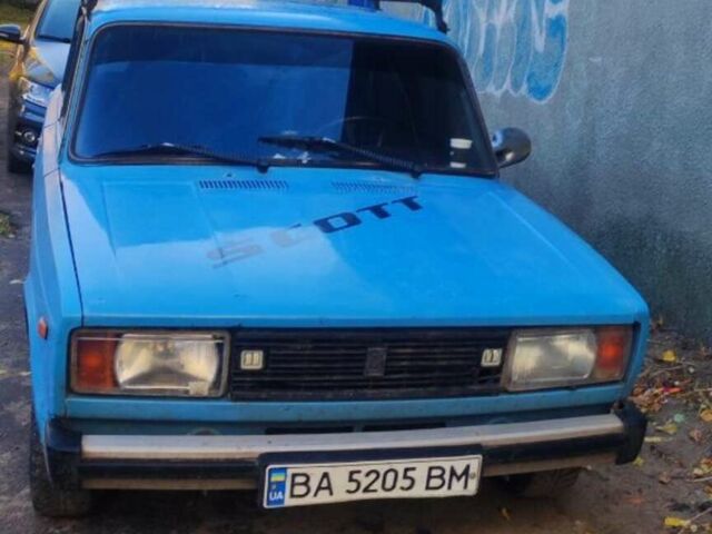 Синий ВАЗ 2105, объемом двигателя 1.5 л и пробегом 40 тыс. км за 669 $, фото 1 на Automoto.ua