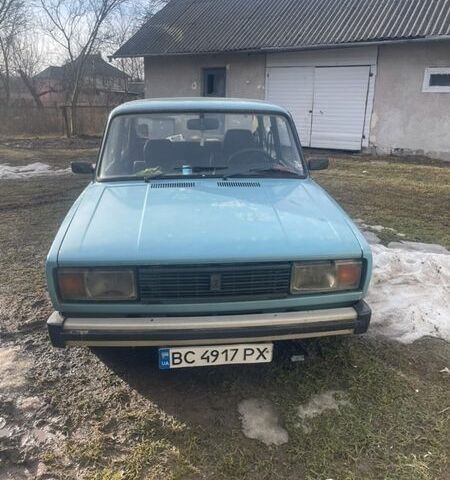 Синий ВАЗ 2105, объемом двигателя 1.5 л и пробегом 17 тыс. км за 622 $, фото 1 на Automoto.ua