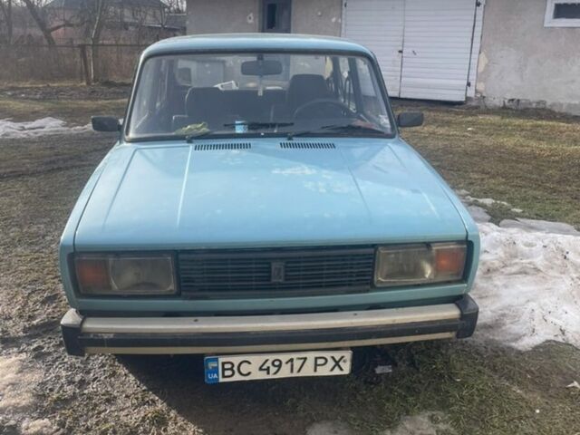Синий ВАЗ 2105, объемом двигателя 1.5 л и пробегом 17 тыс. км за 358 $, фото 1 на Automoto.ua