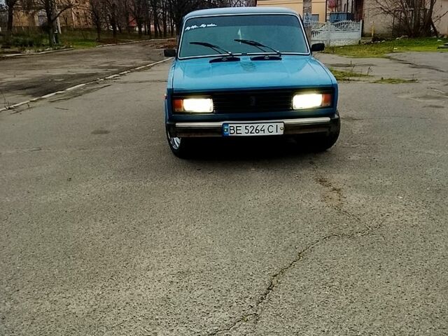 Синий ВАЗ 2105, объемом двигателя 1.3 л и пробегом 40 тыс. км за 700 $, фото 1 на Automoto.ua