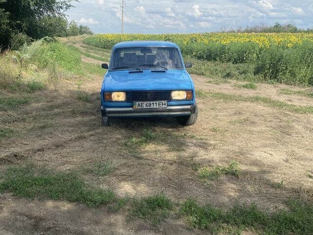 Синий ВАЗ 2105, объемом двигателя 1.3 л и пробегом 100 тыс. км за 502 $, фото 1 на Automoto.ua