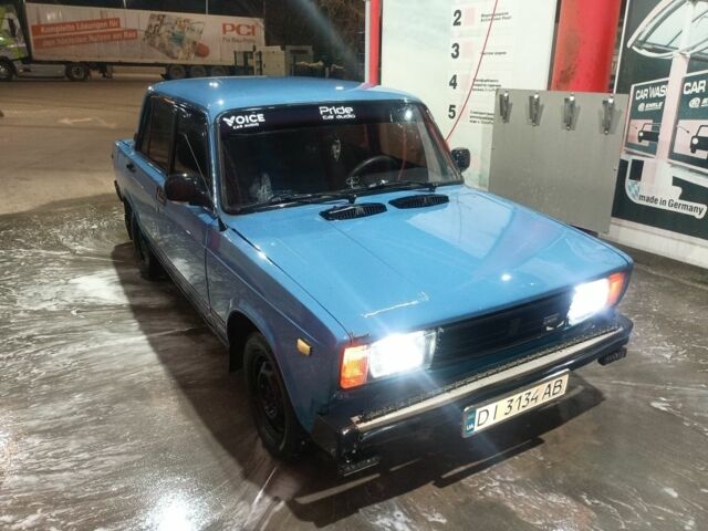 Синій ВАЗ 2105, об'ємом двигуна 1.2 л та пробігом 200 тис. км за 519 $, фото 1 на Automoto.ua