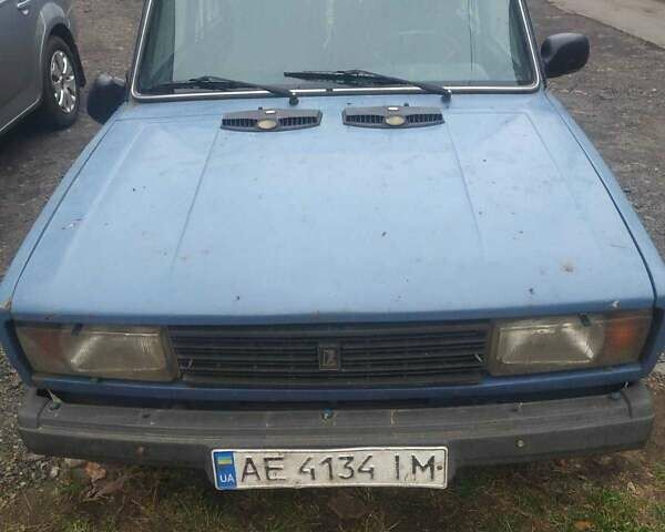 Синий ВАЗ 2105, объемом двигателя 1.5 л и пробегом 200 тыс. км за 676 $, фото 1 на Automoto.ua
