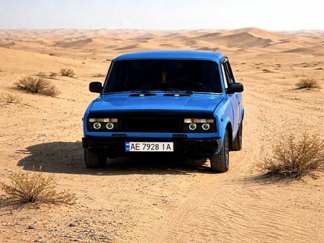 Синий ВАЗ 2105, объемом двигателя 1.3 л и пробегом 90 тыс. км за 1100 $, фото 1 на Automoto.ua