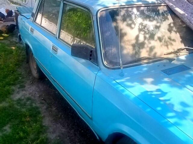 Синий ВАЗ 2105, объемом двигателя 1.3 л и пробегом 200 тыс. км за 360 $, фото 1 на Automoto.ua