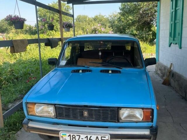 Синий ВАЗ 2105, объемом двигателя 1.2 л и пробегом 3 тыс. км за 358 $, фото 1 на Automoto.ua