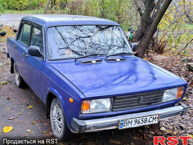 Синий ВАЗ 2105, объемом двигателя 1.3 л и пробегом 130 тыс. км за 700 $, фото 1 на Automoto.ua