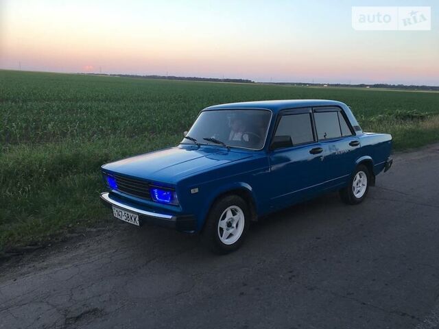 Синий ВАЗ 2105, объемом двигателя 1.3 л и пробегом 78 тыс. км за 1700 $, фото 1 на Automoto.ua