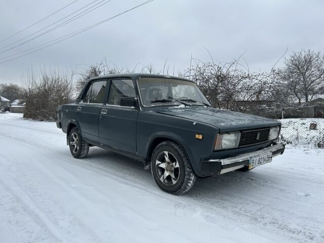 Синий ВАЗ 2105, объемом двигателя 1.5 л и пробегом 222 тыс. км за 650 $, фото 1 на Automoto.ua