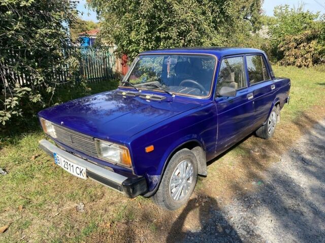 Синий ВАЗ 2105, объемом двигателя 1.2 л и пробегом 83 тыс. км за 700 $, фото 1 на Automoto.ua