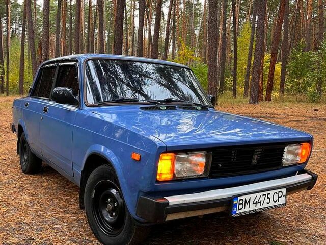 Синий ВАЗ 2105, объемом двигателя 1.3 л и пробегом 158 тыс. км за 1200 $, фото 1 на Automoto.ua