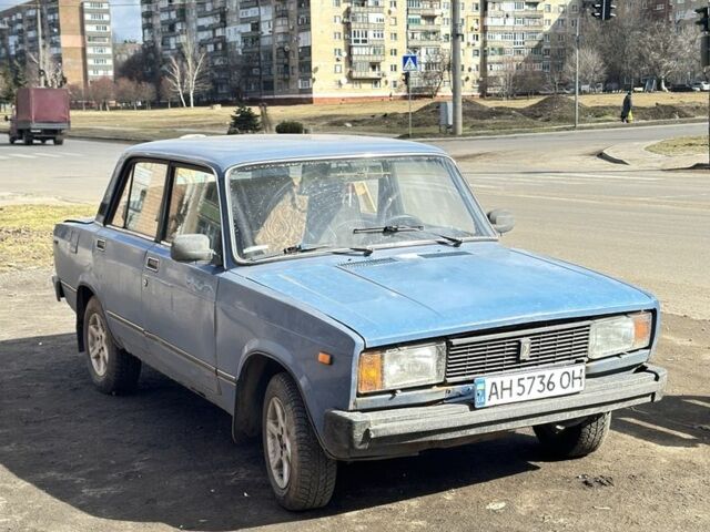 Синий ВАЗ 2105, объемом двигателя 1.3 л и пробегом 170 тыс. км за 459 $, фото 1 на Automoto.ua