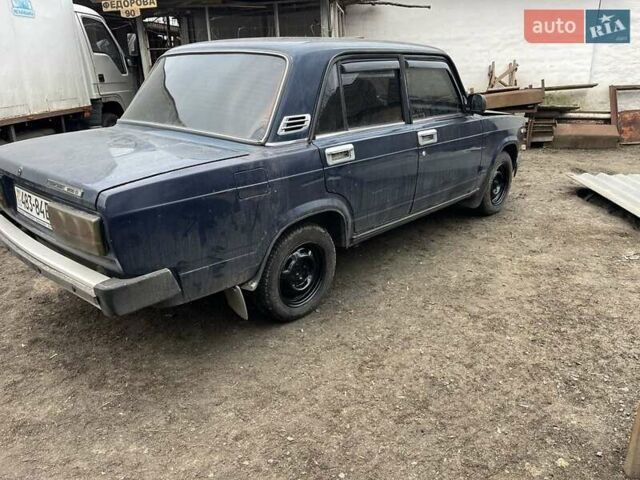 Синий ВАЗ 2105, объемом двигателя 1.3 л и пробегом 210 тыс. км за 462 $, фото 1 на Automoto.ua