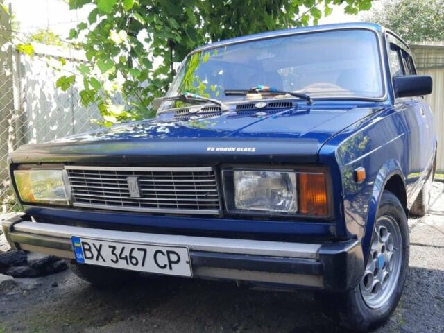 Синий ВАЗ 2105, объемом двигателя 1.45 л и пробегом 90 тыс. км за 1000 $, фото 1 на Automoto.ua