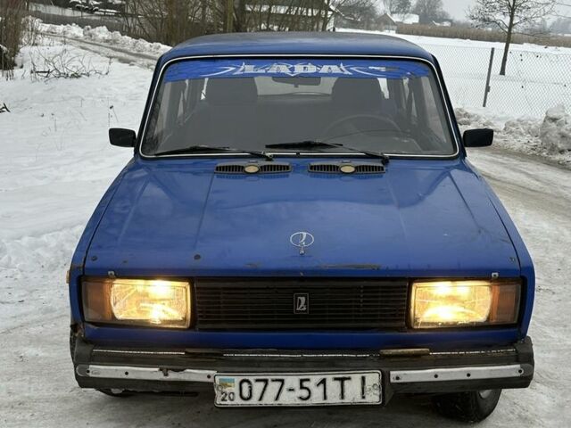 Синій ВАЗ 2105, об'ємом двигуна 1.5 л та пробігом 55 тис. км за 442 $, фото 1 на Automoto.ua