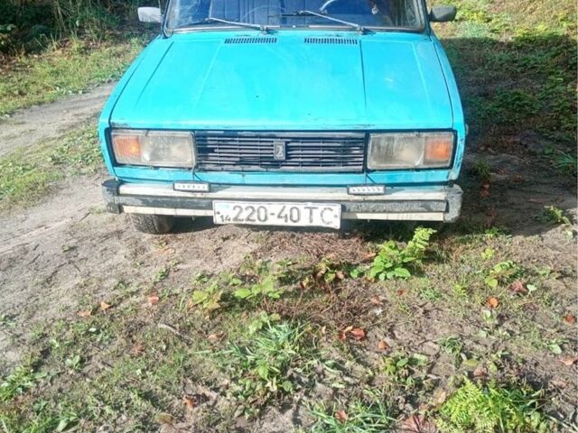 Синий ВАЗ 2105, объемом двигателя 1.2 л и пробегом 200 тыс. км за 477 $, фото 1 на Automoto.ua