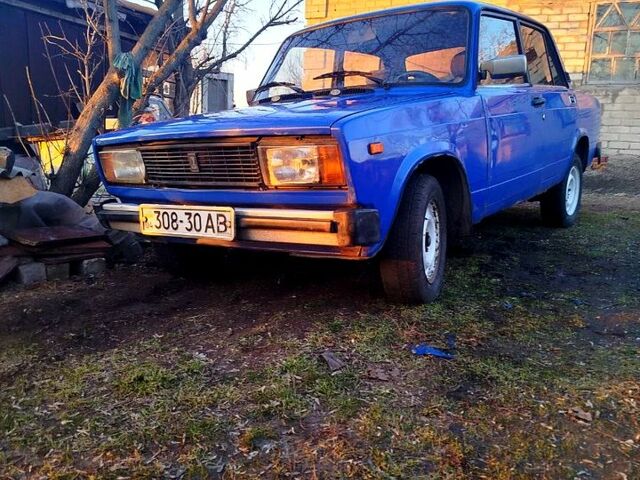 Синій ВАЗ 2105, об'ємом двигуна 1.5 л та пробігом 80 тис. км за 450 $, фото 1 на Automoto.ua