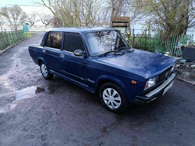Синий ВАЗ 2105, объемом двигателя 1.5 л и пробегом 1000 тыс. км за 530 $, фото 1 на Automoto.ua