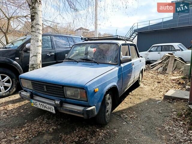 Синий ВАЗ 2105, объемом двигателя 1.5 л и пробегом 195 тыс. км за 1100 $, фото 1 на Automoto.ua