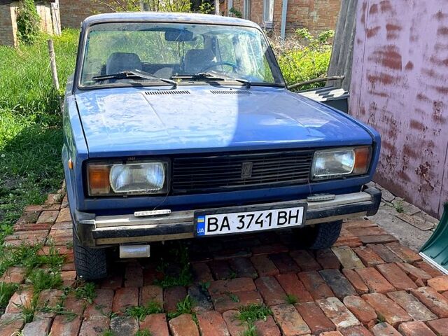 Синий ВАЗ 2105, объемом двигателя 3.5 л и пробегом 100 тыс. км за 150 $, фото 1 на Automoto.ua