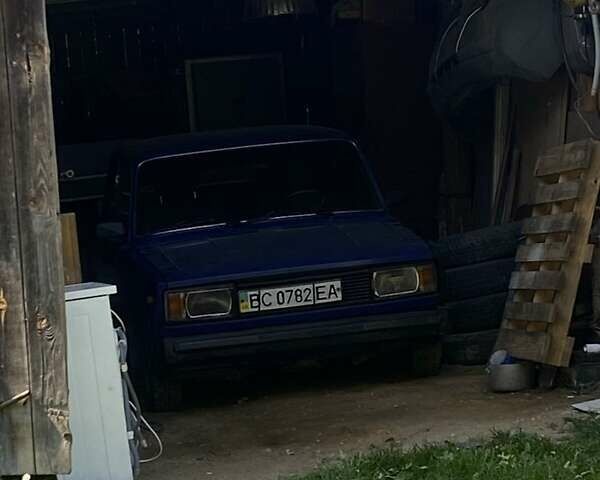 Синий ВАЗ 2105, объемом двигателя 1.5 л и пробегом 10 тыс. км за 400 $, фото 1 на Automoto.ua