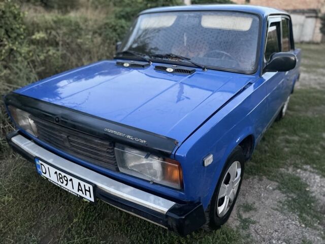 Синий ВАЗ 2105, объемом двигателя 1.5 л и пробегом 777 тыс. км за 505 $, фото 1 на Automoto.ua