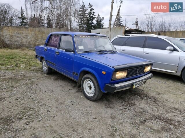 Синий ВАЗ 2105, объемом двигателя 1.5 л и пробегом 78 тыс. км за 600 $, фото 1 на Automoto.ua