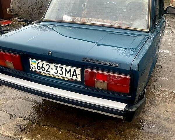 Синий ВАЗ 2105, объемом двигателя 1.5 л и пробегом 111 тыс. км за 750 $, фото 1 на Automoto.ua