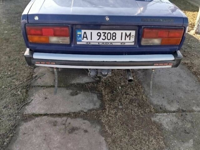 Синий ВАЗ 2105, объемом двигателя 1 л и пробегом 250 тыс. км за 450 $, фото 1 на Automoto.ua