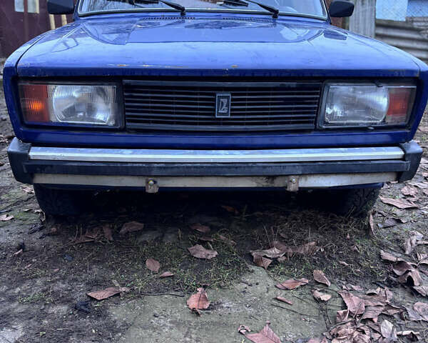 Синій ВАЗ 2105, об'ємом двигуна 1.4 л та пробігом 222 тис. км за 638 $, фото 1 на Automoto.ua