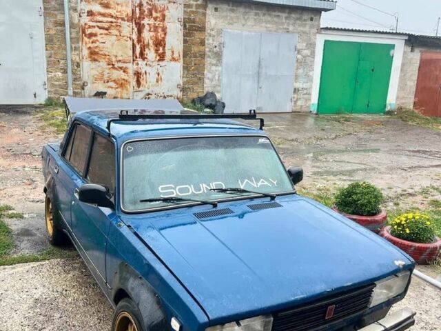 Синій ВАЗ 2105, об'ємом двигуна 1.5 л та пробігом 80 тис. км за 1200 $, фото 1 на Automoto.ua